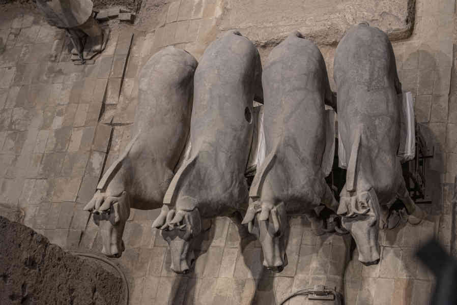 China - Xi'an 023 - mausoleo de Qin Shi Huang - Guerreros de Terracota